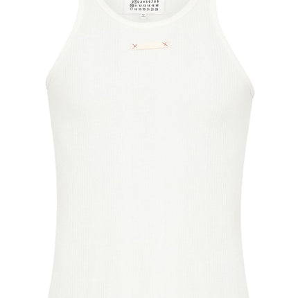 Maison Margiela Fancy ribbed tank top