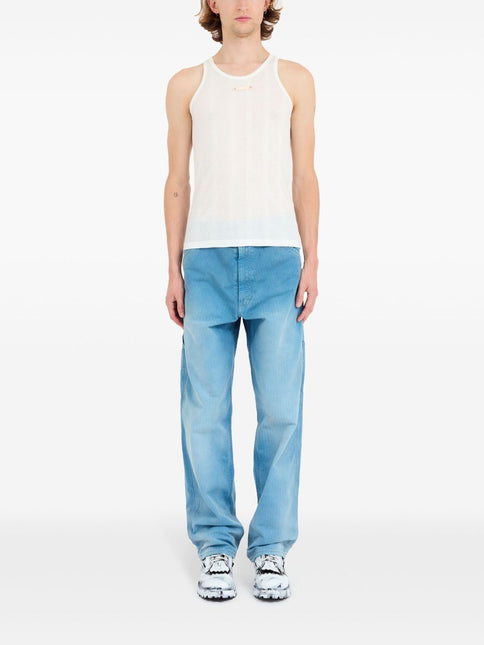 Maison Margiela Fancy ribbed tank top