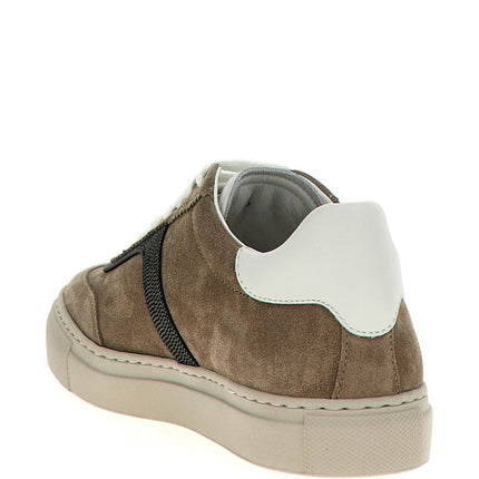 Brunello Cucinelli Monili-embellished sneakers