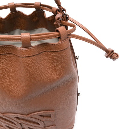 Casadei leather bucket bag