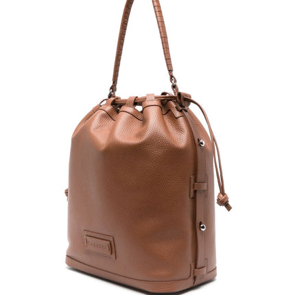 Casadei leather bucket bag