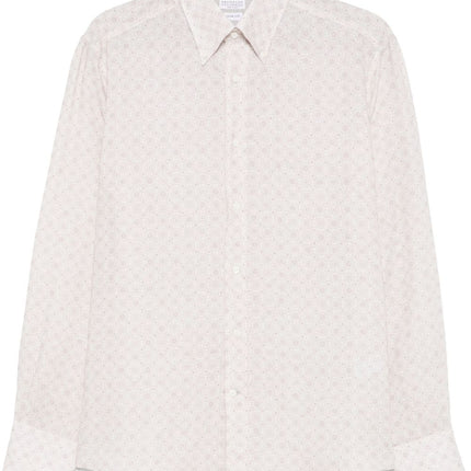Brunello Cucinelli printed shirt