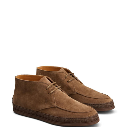 Tod's Suede Leather Ankle Boot