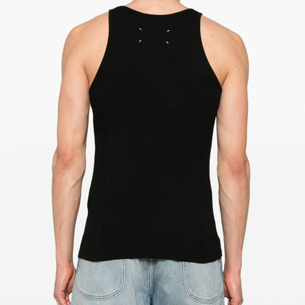 Maison Margiela ribbed-knit top