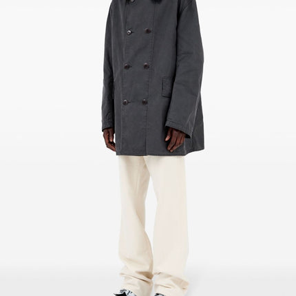 Maison Margiela Double Breasted Cotton Jacket