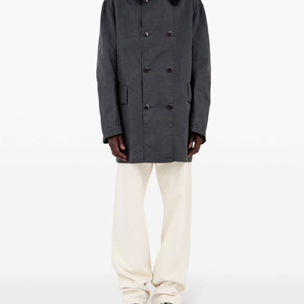 Maison Margiela Double Breasted Cotton Jacket