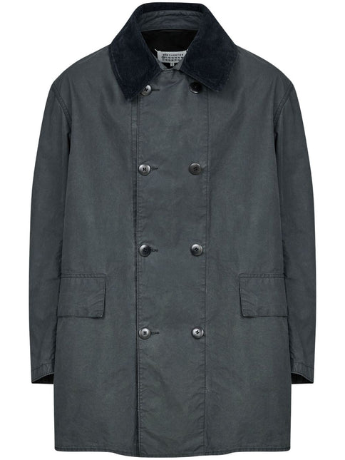Maison Margiela Double Breasted Cotton Jacket