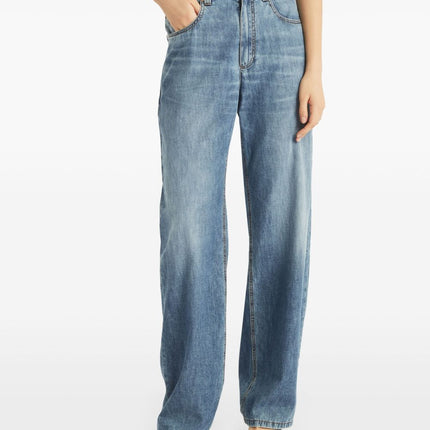 Brunello Cucinelli cotton boyfriend jeans