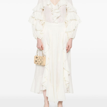 Zimmermann Skirts White