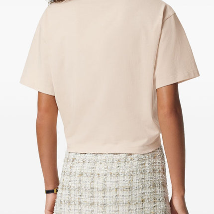 Versace 1978 Re-Edition Logo Safety Pin Short T-Shirt
