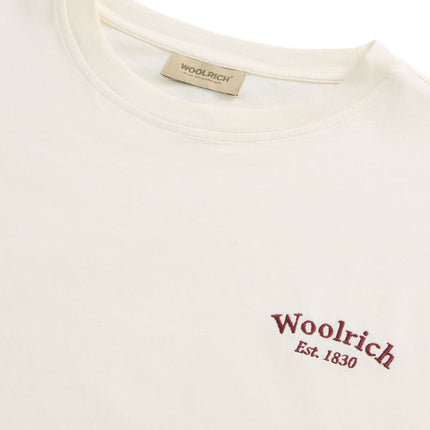 Woolrich Pure Pima Cotton T-Shirt with Logo