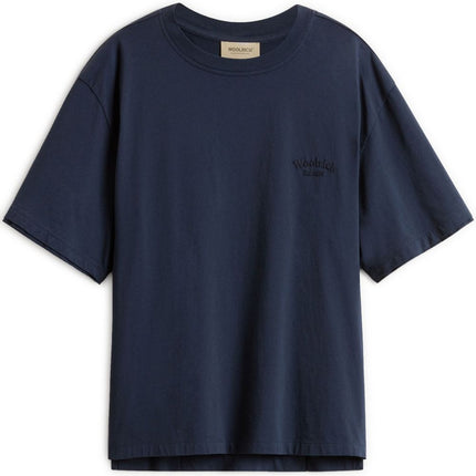 Woolrich Pure Pima Cotton T-Shirt with Logo