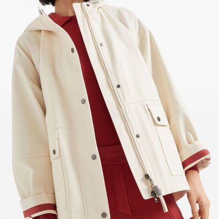 Brunello Cucinelli Coats White