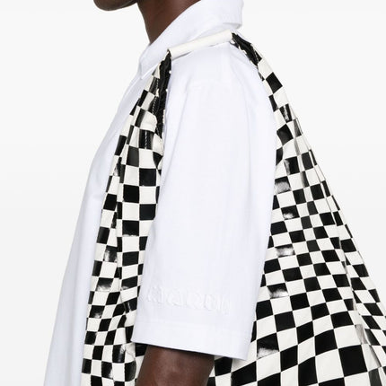 Marni logo-patch polo shirt