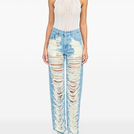 MM6 Maison Margiela Jeans Clear Blue