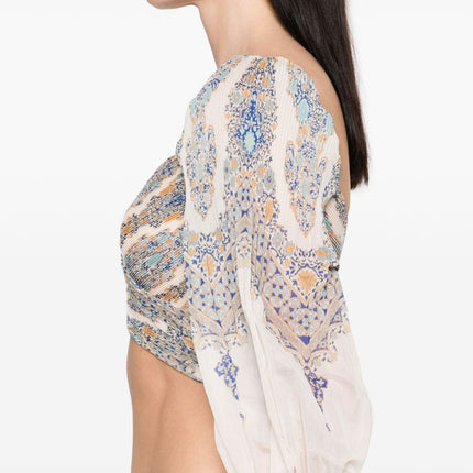 Zimmermann Zimmerman pleated design top