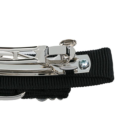 Ferragamo Vara bow crystal hairclip