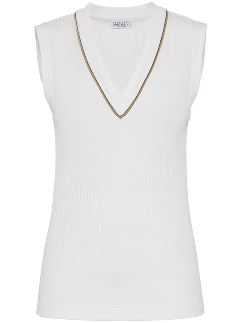 Brunello Cucinelli Top White