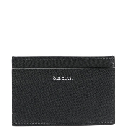 Paul Smith Printed leather card case
