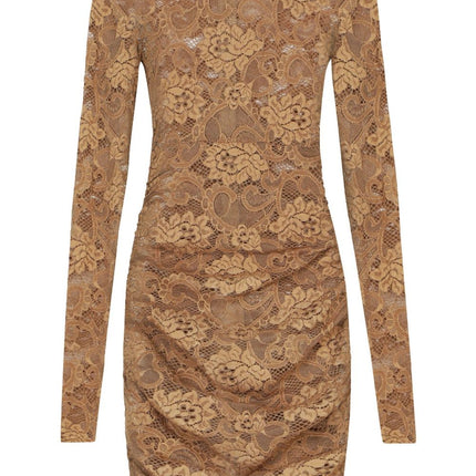 Dolce & Gabbana Short floral lace dress