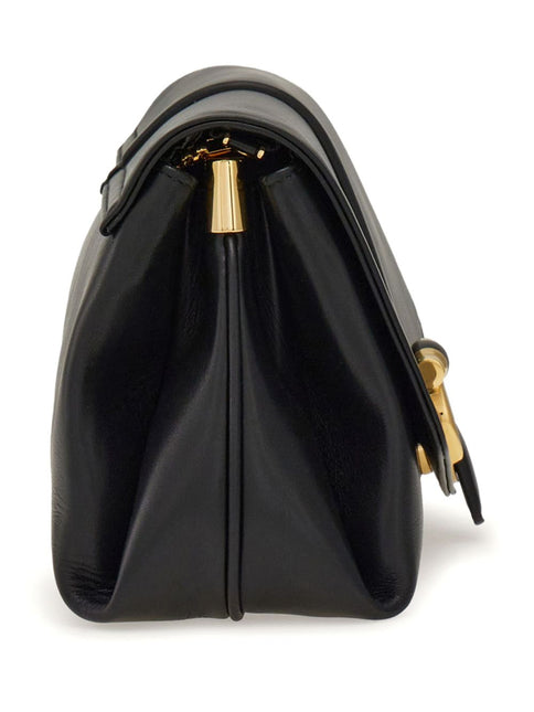 Ferragamo Medium Front Flap Soulder Bag
