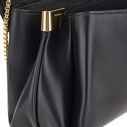Ferragamo Medium Front Flap Soulder Bag
