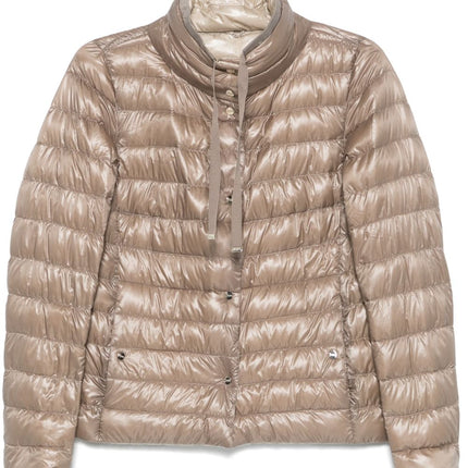 Herno Coats Beige