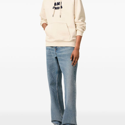 Ami Paris Sweaters Beige