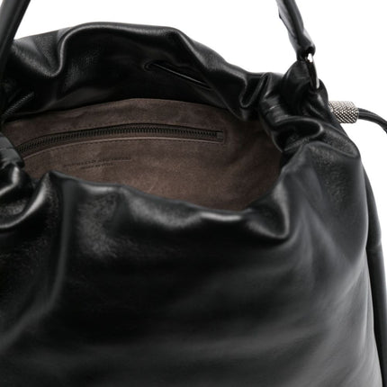 Brunello Cucinelli Soft leather Mellow Bucket bag