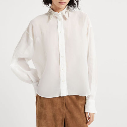 Brunello Cucinelli Shirts White