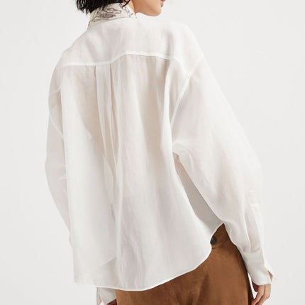 Brunello Cucinelli Shirts White