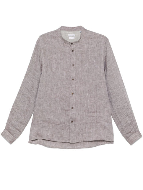 Brunello Cucinelli Shirts Beige