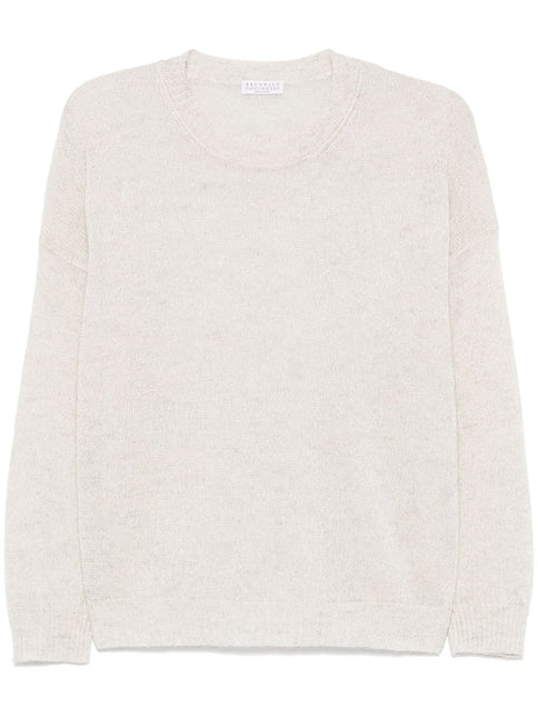 Brunello Cucinelli Sweaters Light Grey