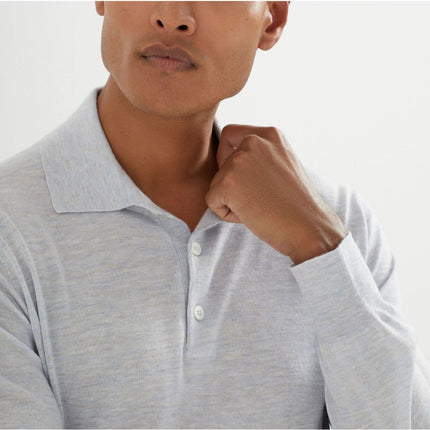 Brunello Cucinelli T-shirts and Polos Clear Blue