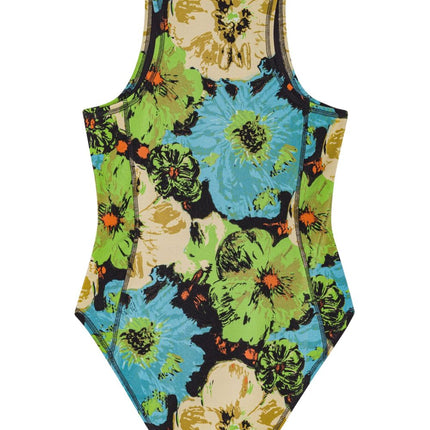 Ganni floral-print Bodysuit