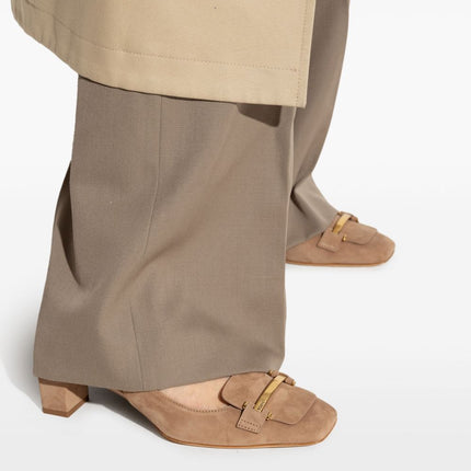 Tod's Suede Slingback Pumps