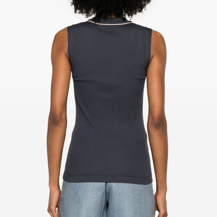 Brunello Cucinelli Top Blue