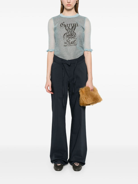 Ganni Bunny-detail top