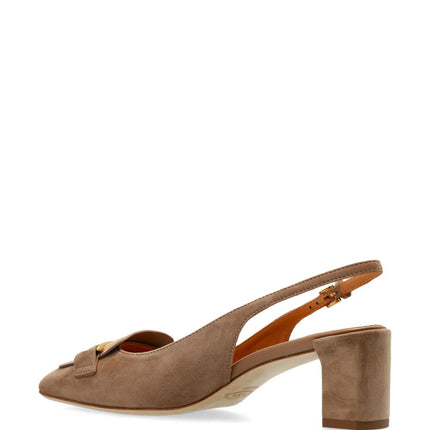 Tod's Suede Slingback Pumps