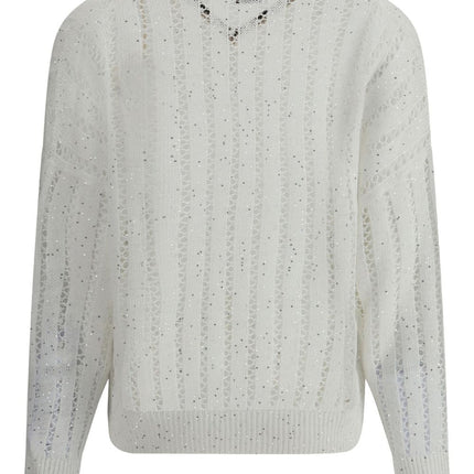 Brunello Cucinelli Sweaters White