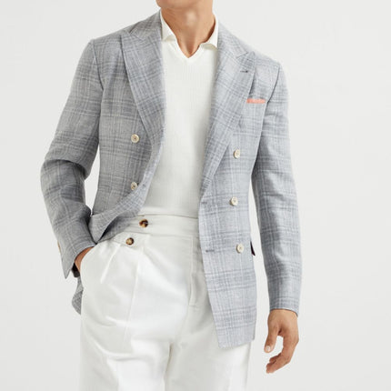 Brunello Cucinelli Jackets Grey