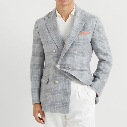 Brunello Cucinelli Jackets Grey