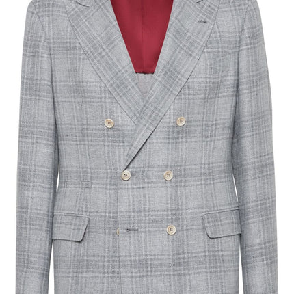 Brunello Cucinelli Jackets Grey