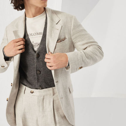 Brunello Cucinelli Sweaters Grey
