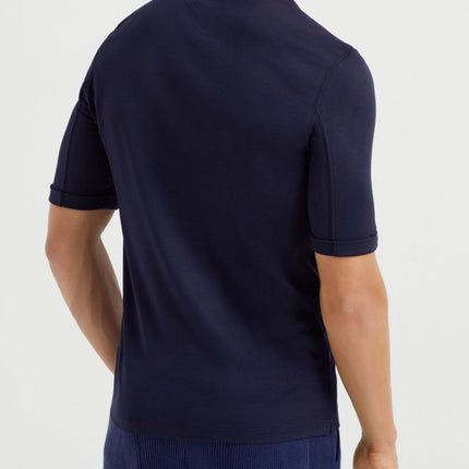 Brunello Cucinelli T-shirts and Polos Blue