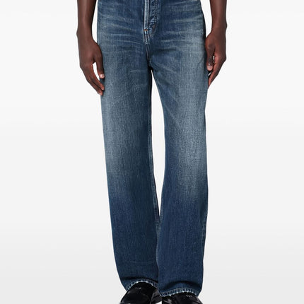 Saint Laurent High Rise Denim Jeans