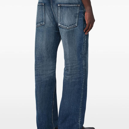 Saint Laurent High Rise Denim Jeans