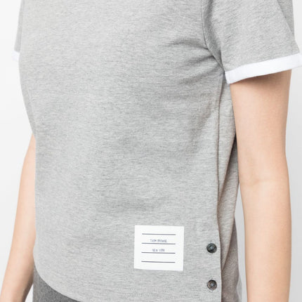 Thom Browne T-shirts and Polos Grey