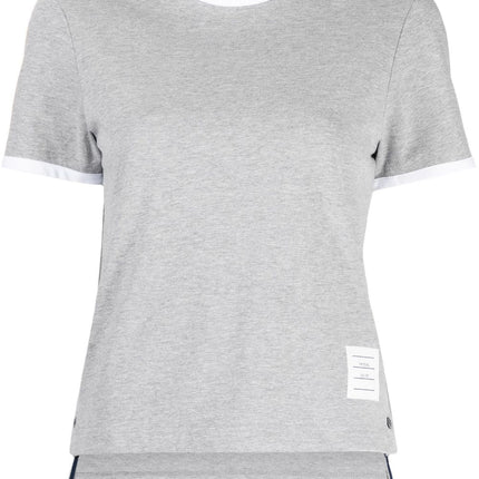 Thom Browne T-shirts and Polos Grey