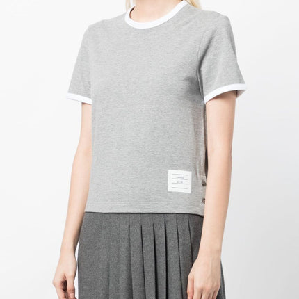 Thom Browne T-shirts and Polos Grey